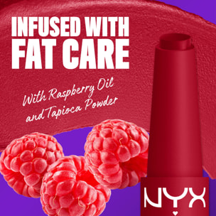 NYX Professional Makeup Fat Matte Rouge à Lèvres Mat Crémeux Scarlet Snuggles