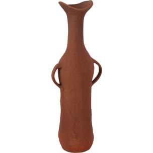 J-Line vase - aluminium - terracotta - small