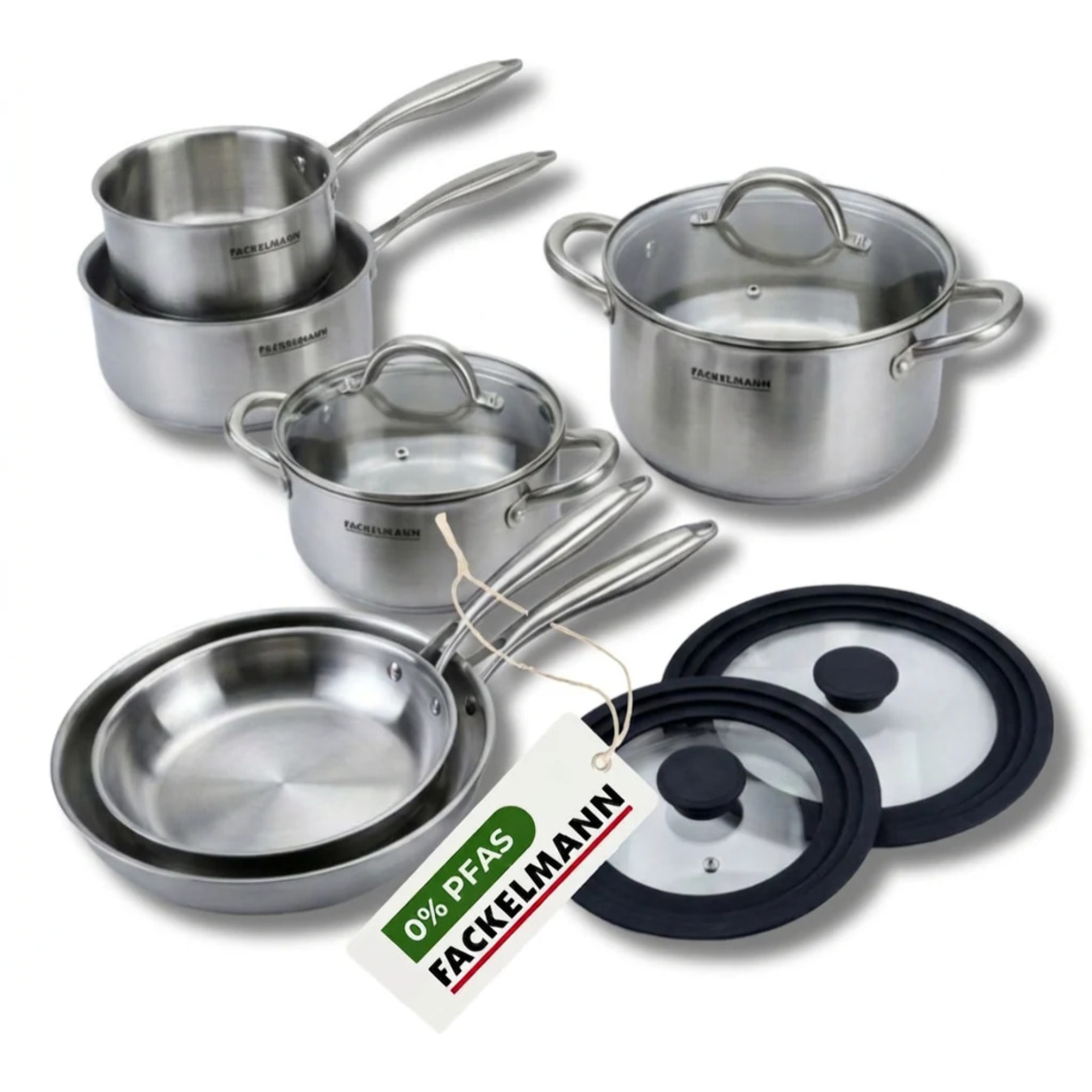 Faitout en inox 18/10 Triply Fackelmann Vita3
