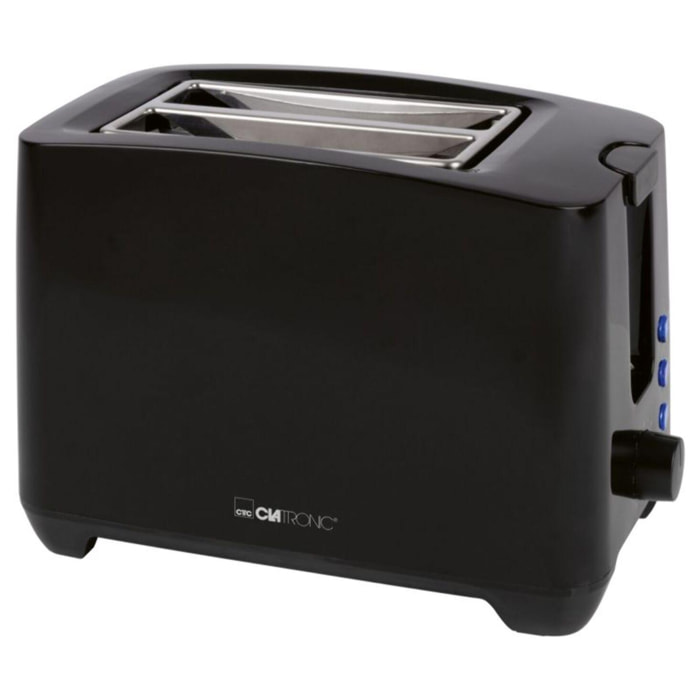 Grille pain 2 fentes Noir Clatronic TA3801-Noir
