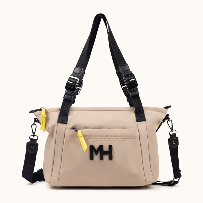 Bolso Tote Compacto Convertible ZONE CROSSBODY TOTE C/TAUPE