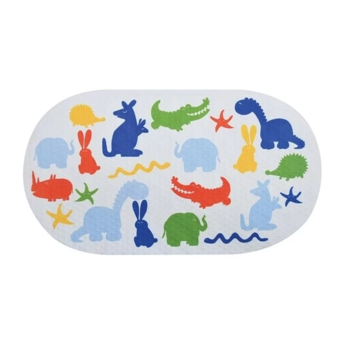Tapis Fond de baignoire PVC Antiderapant ZOO 69x39cm Multicolor MSV