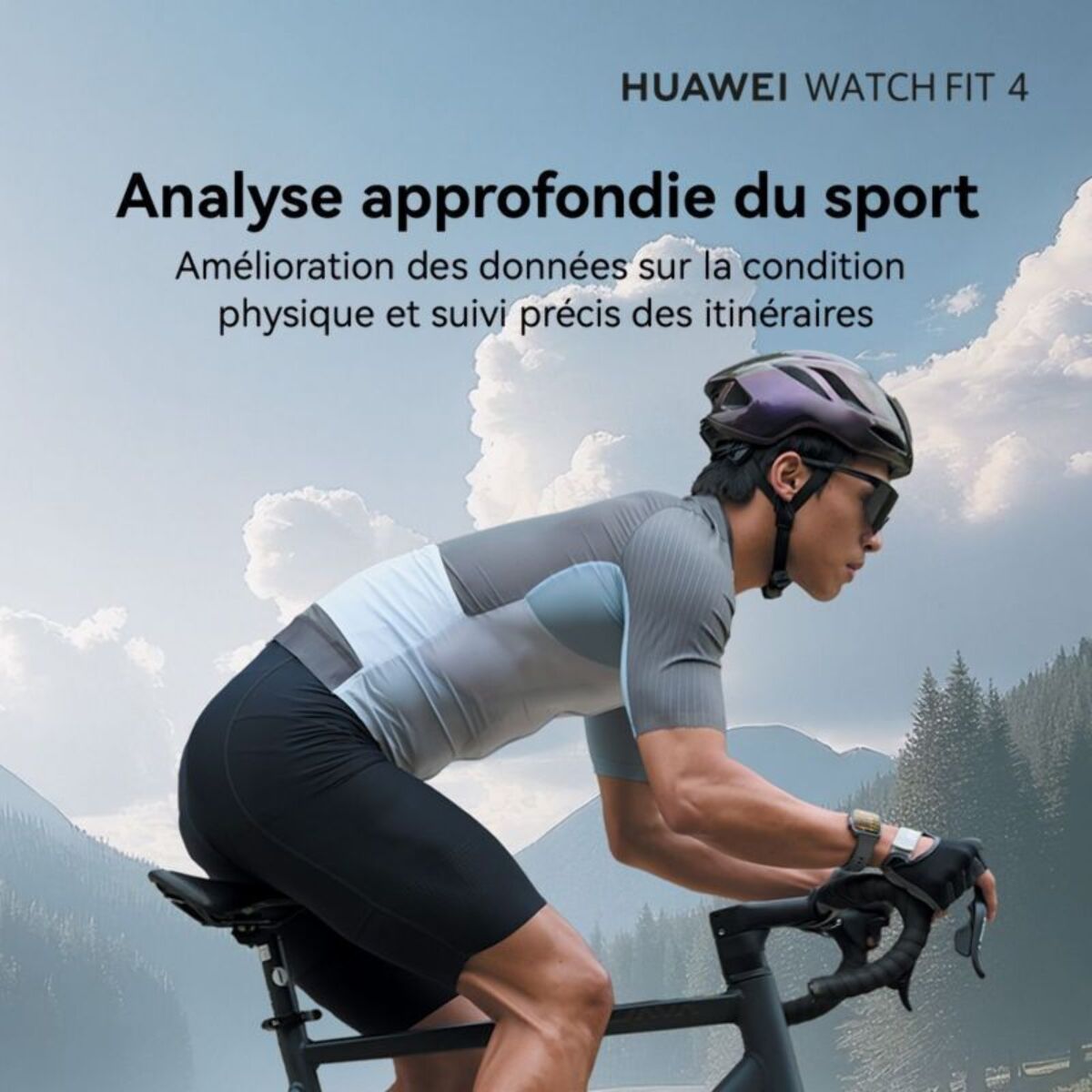 Montre connectée HUAWEI Watch Fit 4 Noir