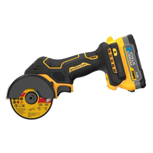 Meuleuse multi-matériaux DEWALT Ø 76mm - 18V - Sans batterie, ni chargeur - DCS438N-XJ