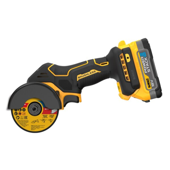 Meuleuse multi-matériaux DEWALT Ø 76mm - 18V - Sans batterie, ni chargeur - DCS438N-XJ