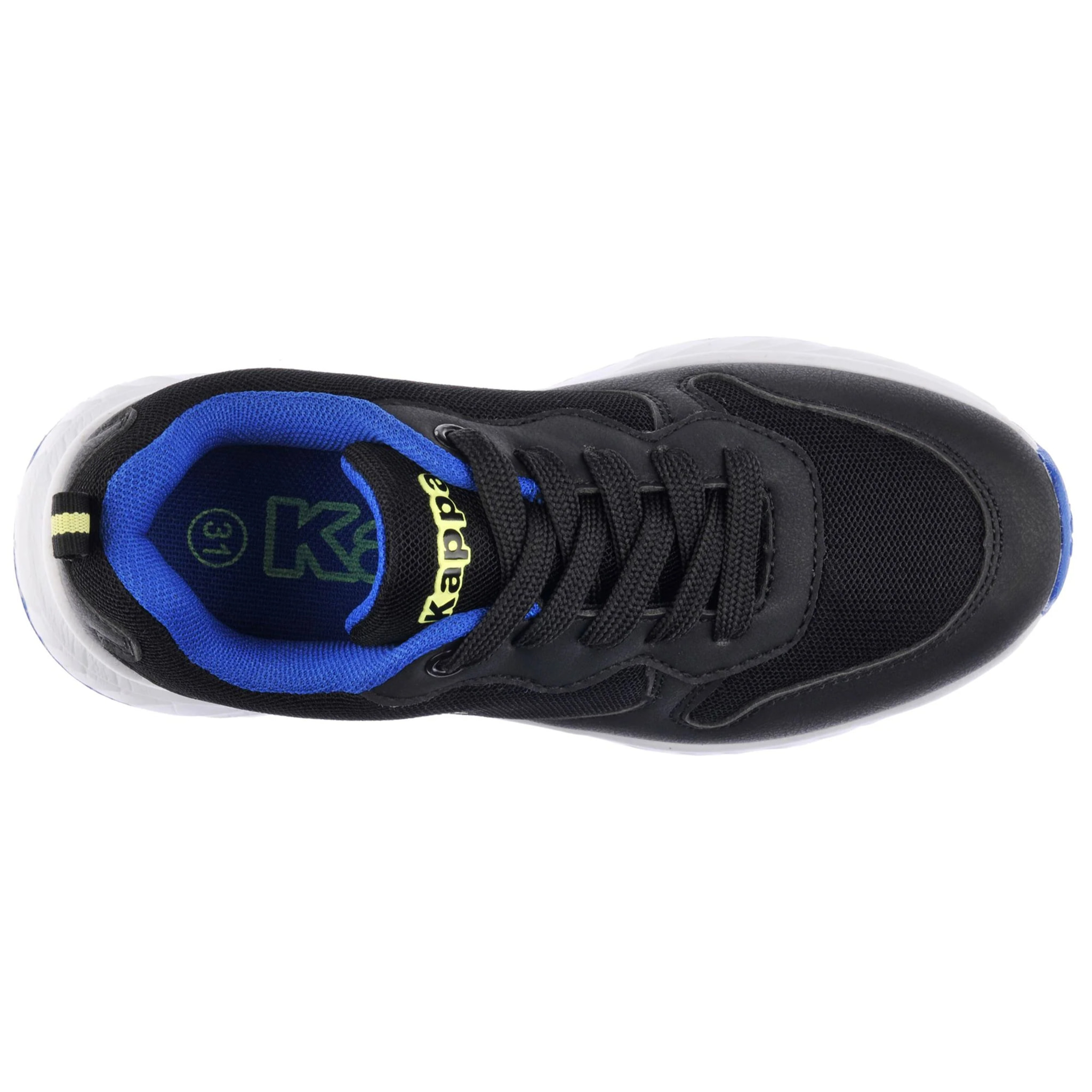 Kappa - Sneakers Bambino/a Nero - Logo Delvis Kid