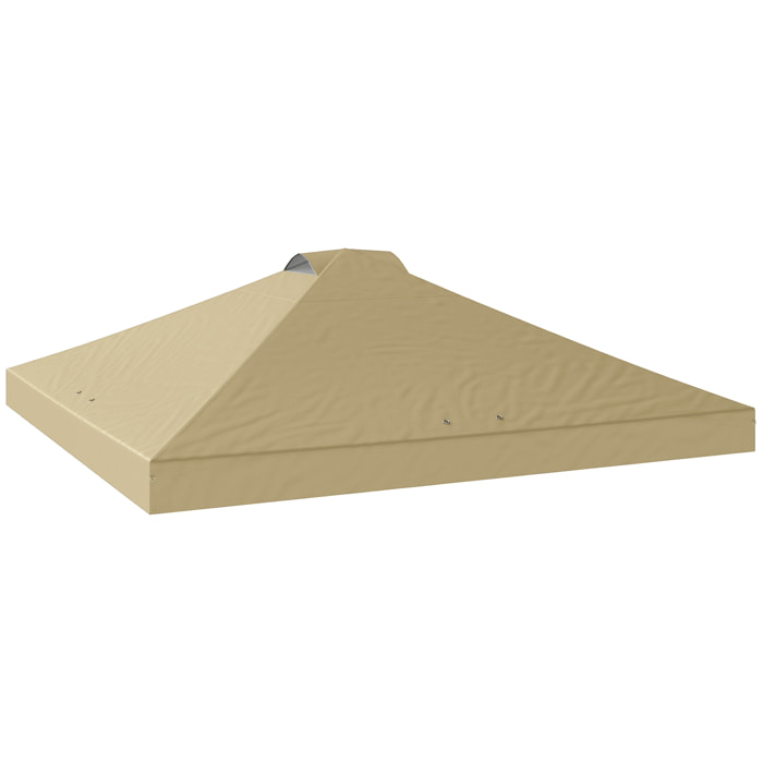 Toile de rechange tonnelle barnum 3x3m polyester imperméable UV50+ acre