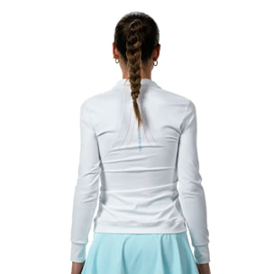 Sudadera de pádel mujer Opalo Drop Shot