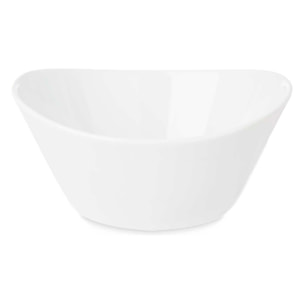 PACK 3 BOWLS PORCELANA CON FORMA 21 CM