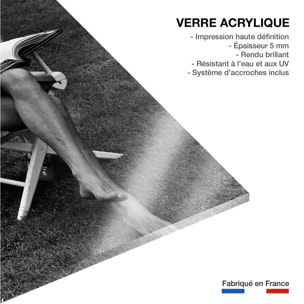 Photo célébrité Paul Newman relax Tableau plexiglas