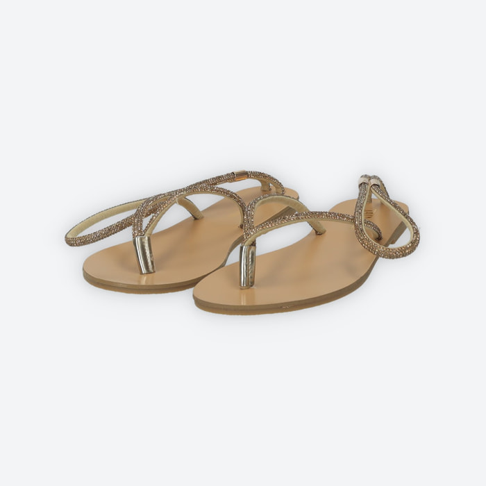 Sandali Donna Tata Italia Dorato