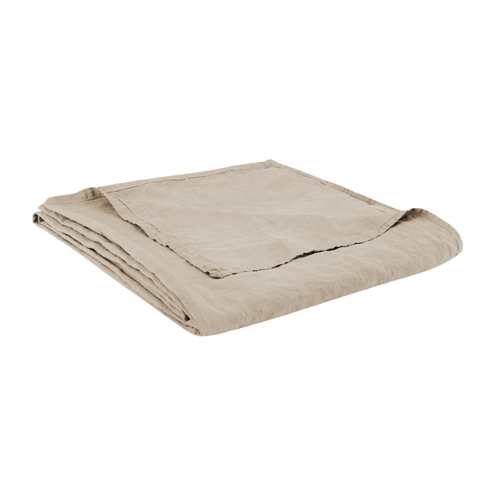 Drap plat en lin lavé, NATURELLEMENT LIN