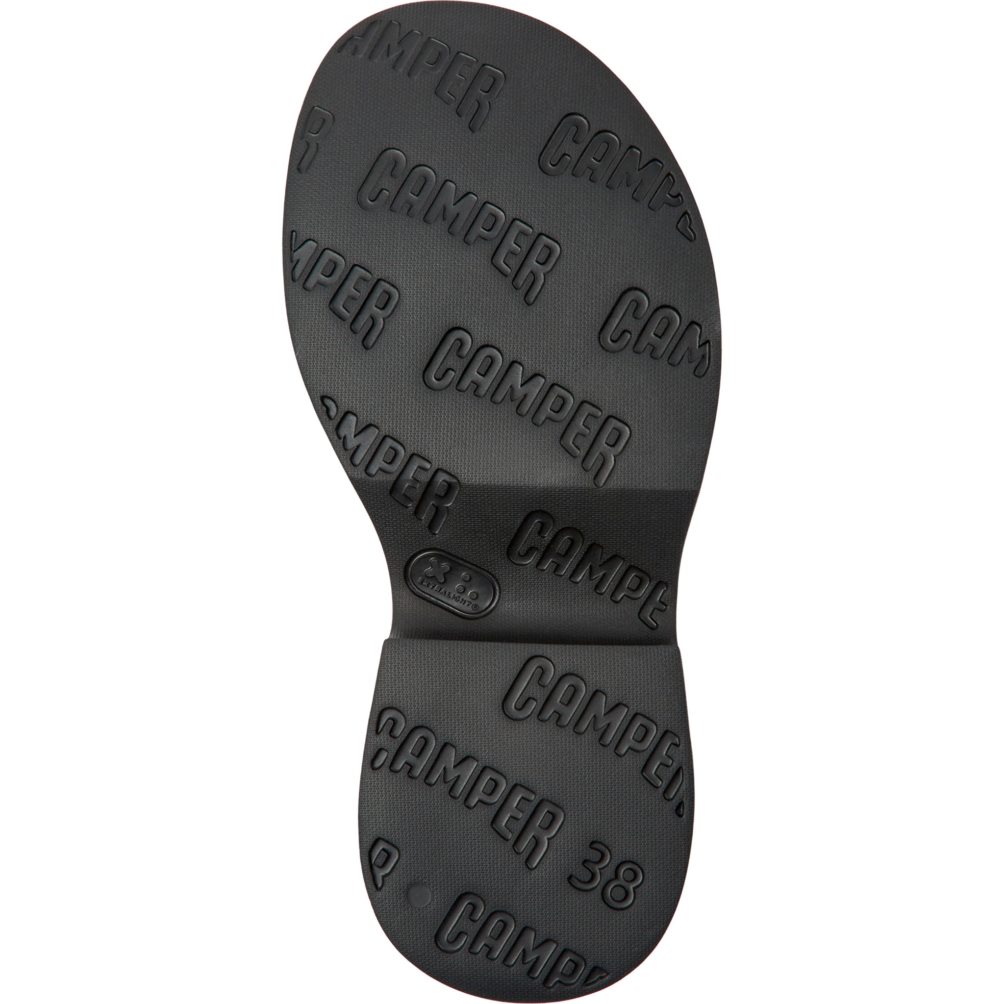 Sandalias - CAMPER Tasha - Negro - Textil técnico (poliéster reciclado)