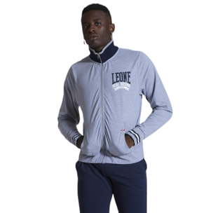 Tuta real boxing felpa con zip e pantalone da uomo Jumpsuits Set