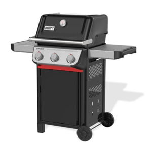 Barbecue gaz WEBER Spirit E-310 black 3 brûleurs sur chariot 52x45 cm
