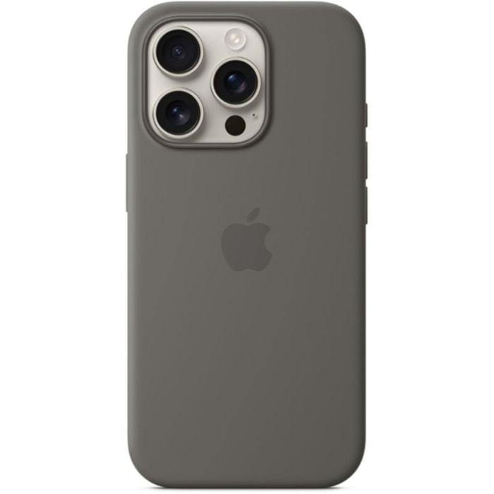 Coque APPLE iPhone 16 Pro MagSafe Gris minéral