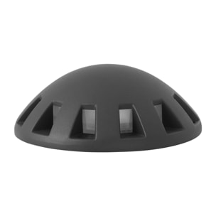 FORLIGHT Ruta - Foco de Suelo LED de Superfície Aluminio Gris Urbano Exterior IP65 Luz Cálida 3000K Señalización de Caminos
