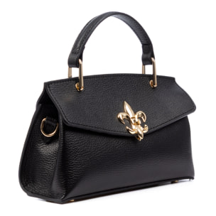 Balestrino bolso tote mujer, de piel auténtica Dollaro.