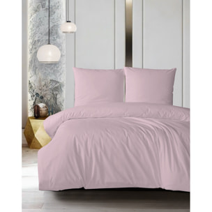 Parure housse de couette et taie(s) oreiller 100% Coton