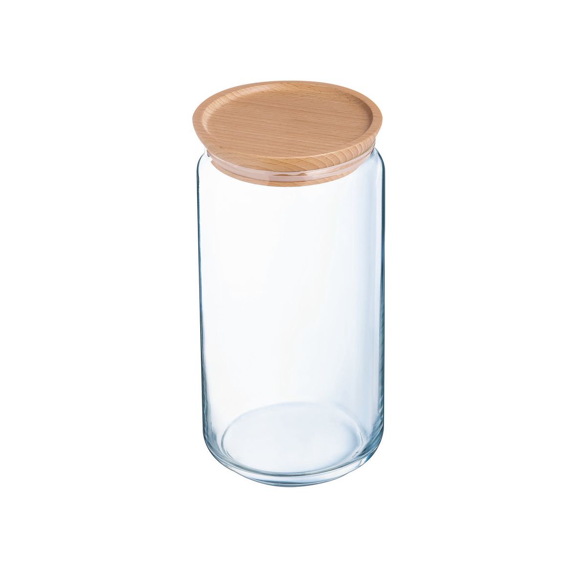 barattolo da conservazione in vetro Pure Jar Wood - Luminarc