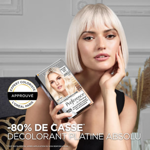 La Routine L'Oréal Paris Préférence Pour Des Cheveux Décolorés Sans Reflets Indésirables