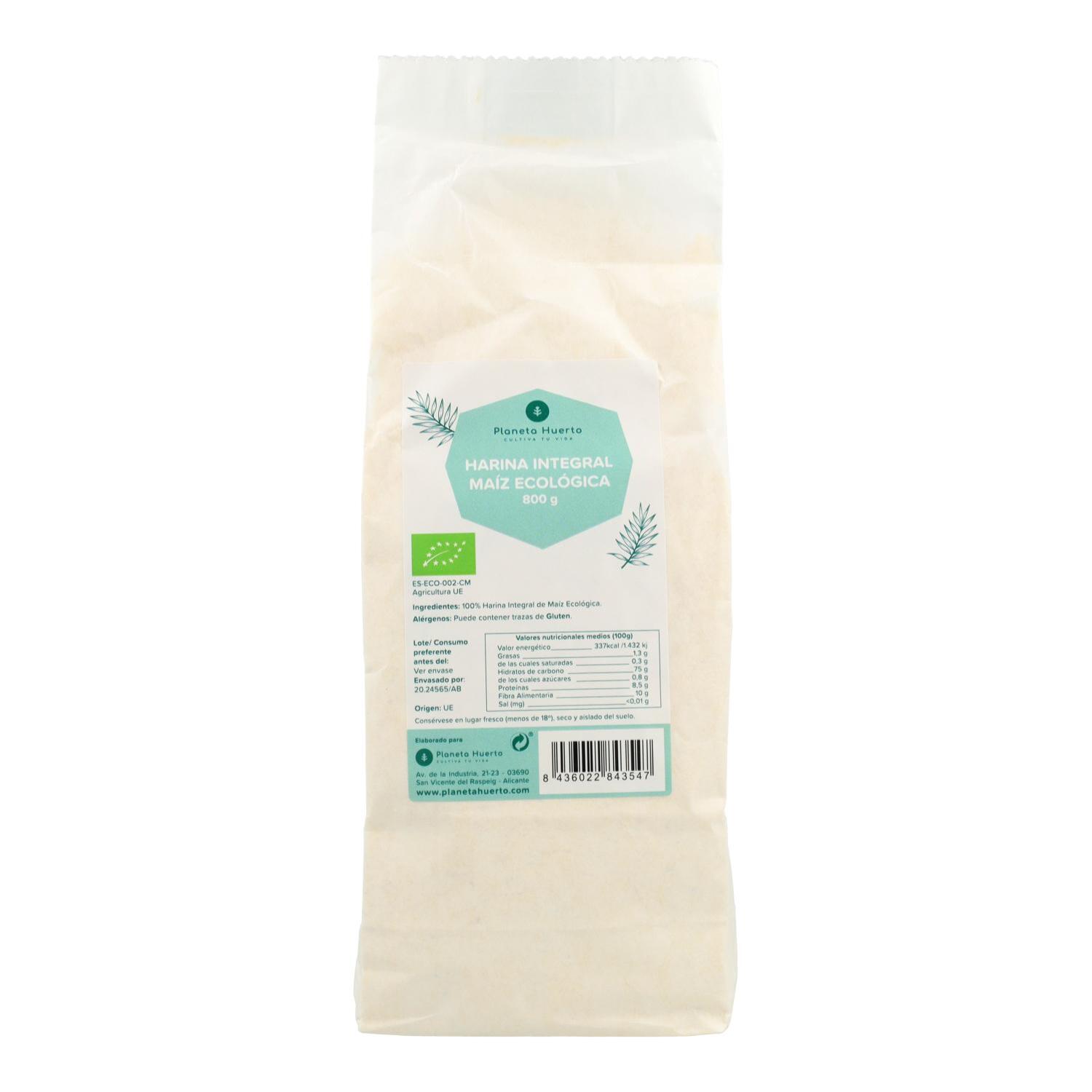 Harina de Maiz Eco Planeta Huerto 800 g