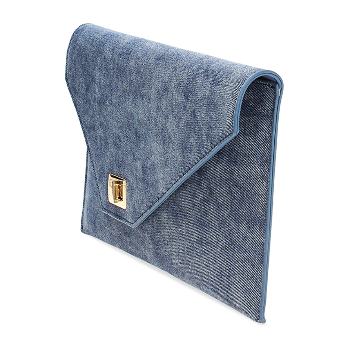 Pochette donna jeans in tessuto