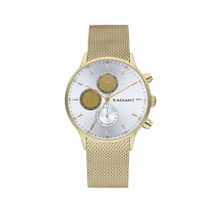 Reloj Radiant RA601703 Hombre Analogico Cuarzo con Correa de Acero inoxidable
