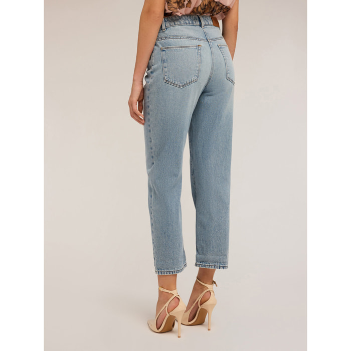 Motivi - Jeans boyfriend stone bleached - Light - blue