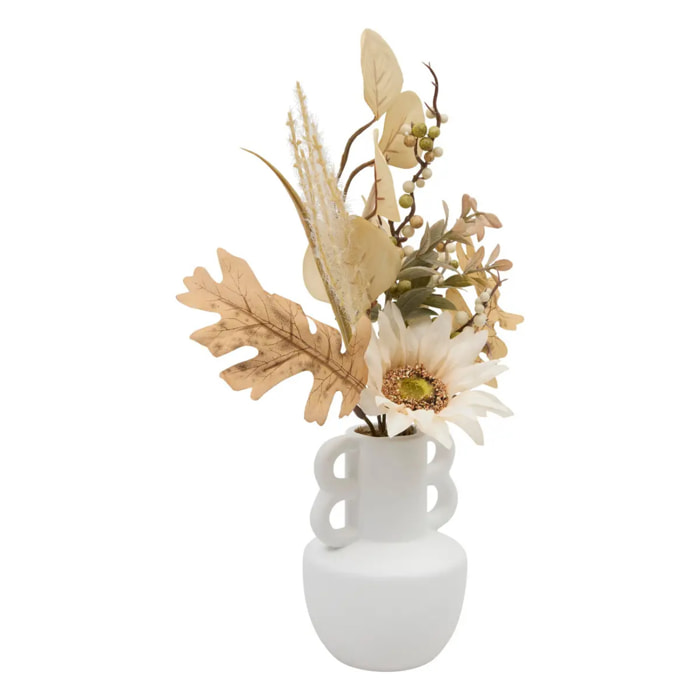 Composition florale Dibia H35cm