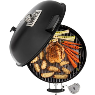 Barbecue charbon WEBER master-touch GBS premium E-5775 black sur pied 57 cm