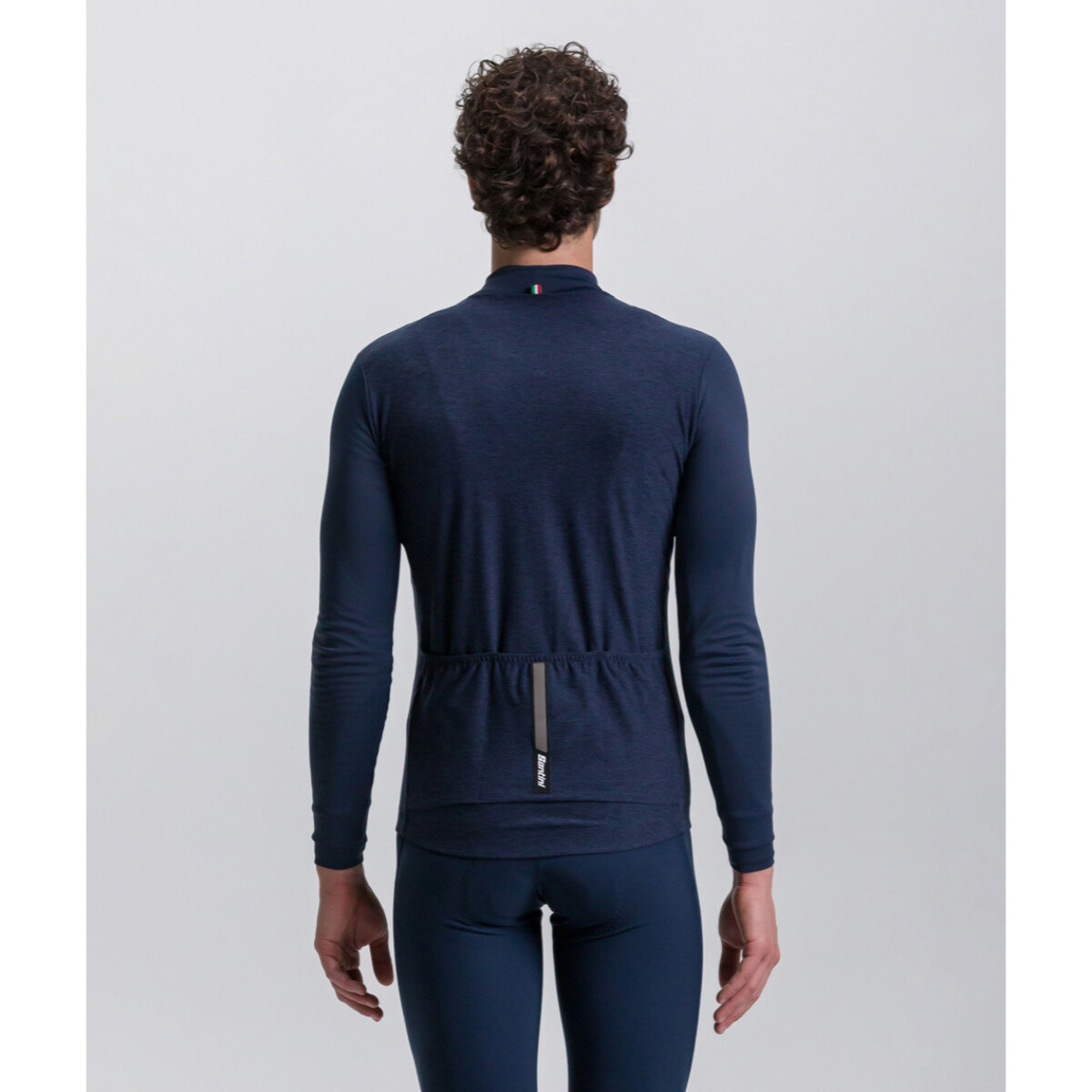 Pure - Maglia Manica Lunga - Blu Nautica - Uomo