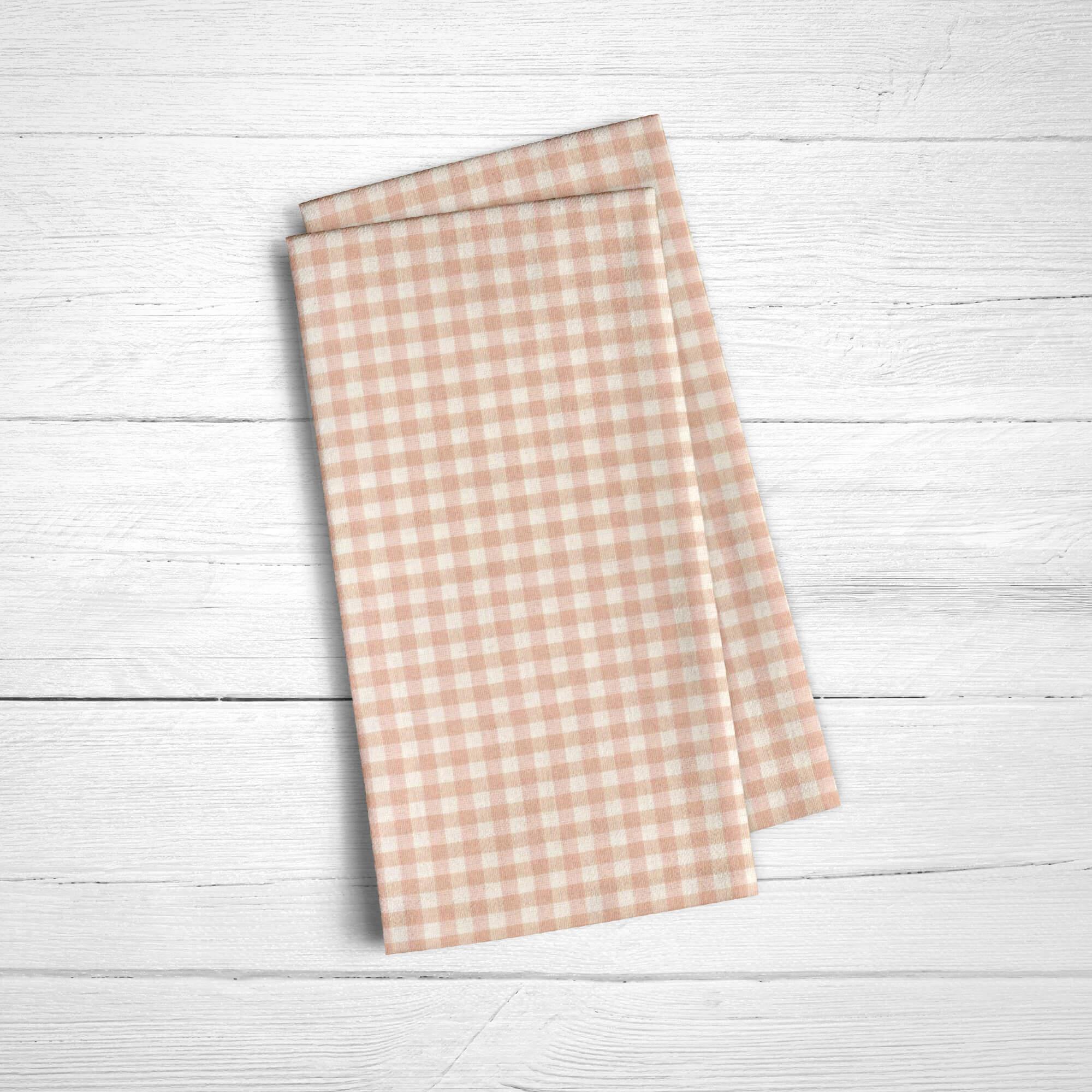 Pack de 2 serviettes Carreaux 50-11 - 45x45 cm