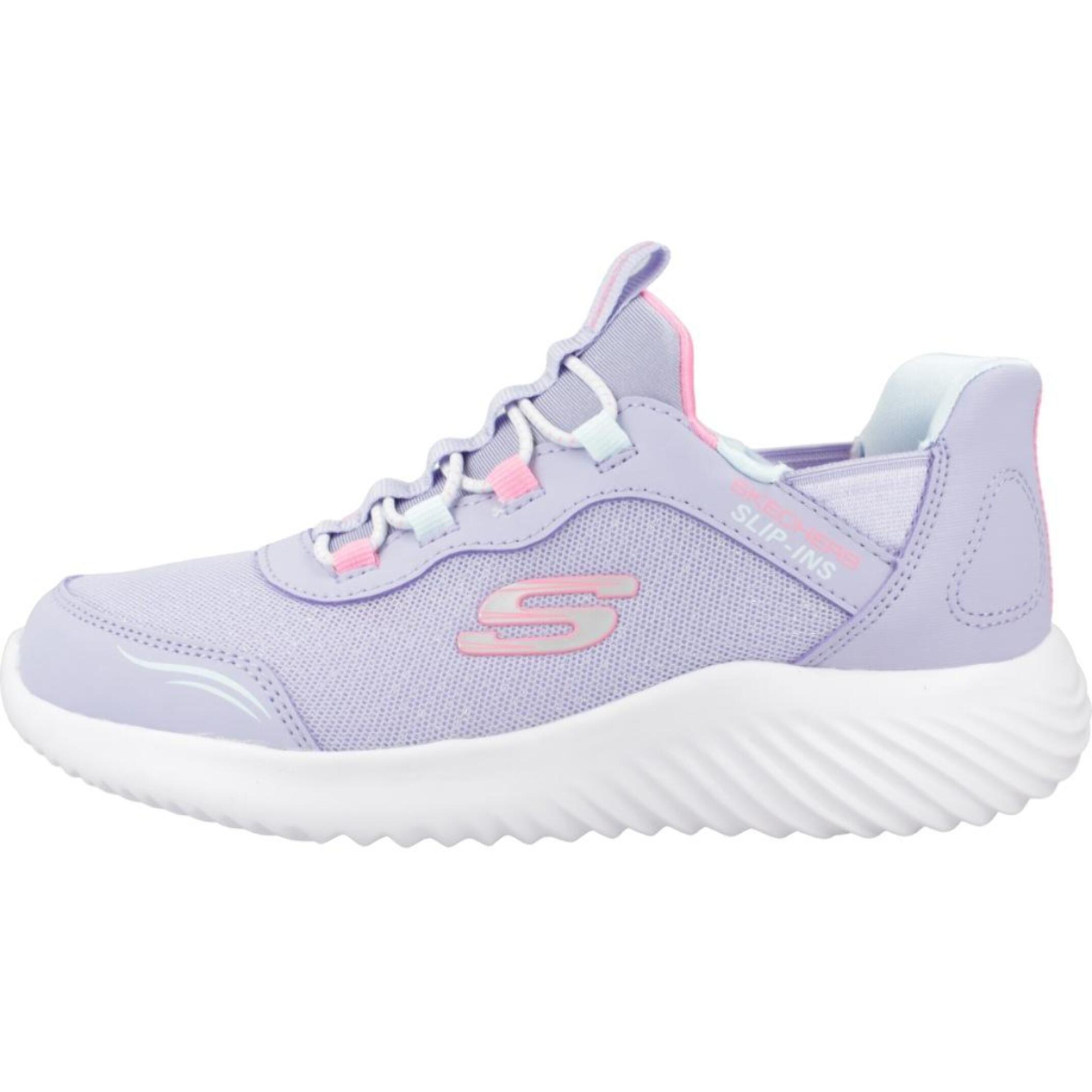 Zapatillas Niña Bounder - Simple Cut Slip-ins Violeta