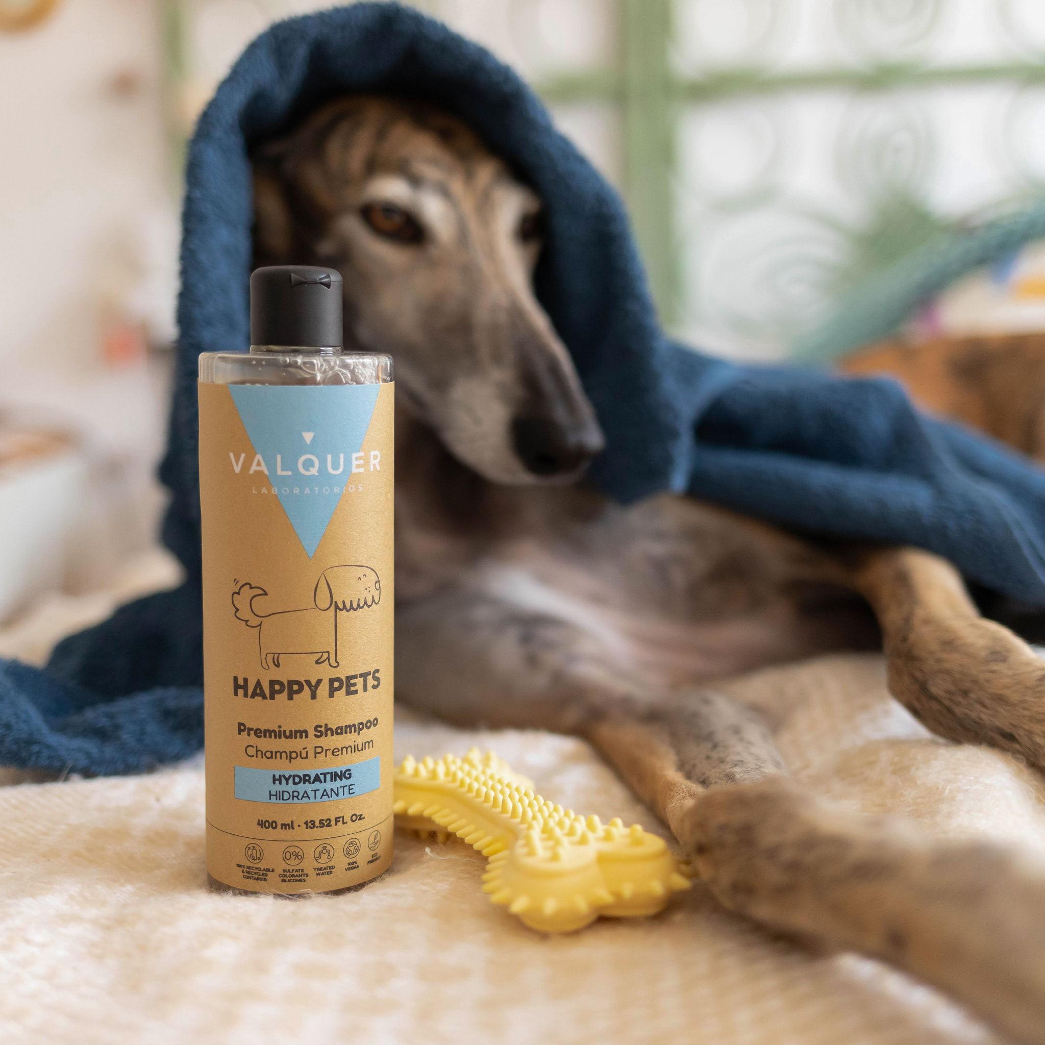 Champú Premium Hidratante para Mascotas - 400 ml