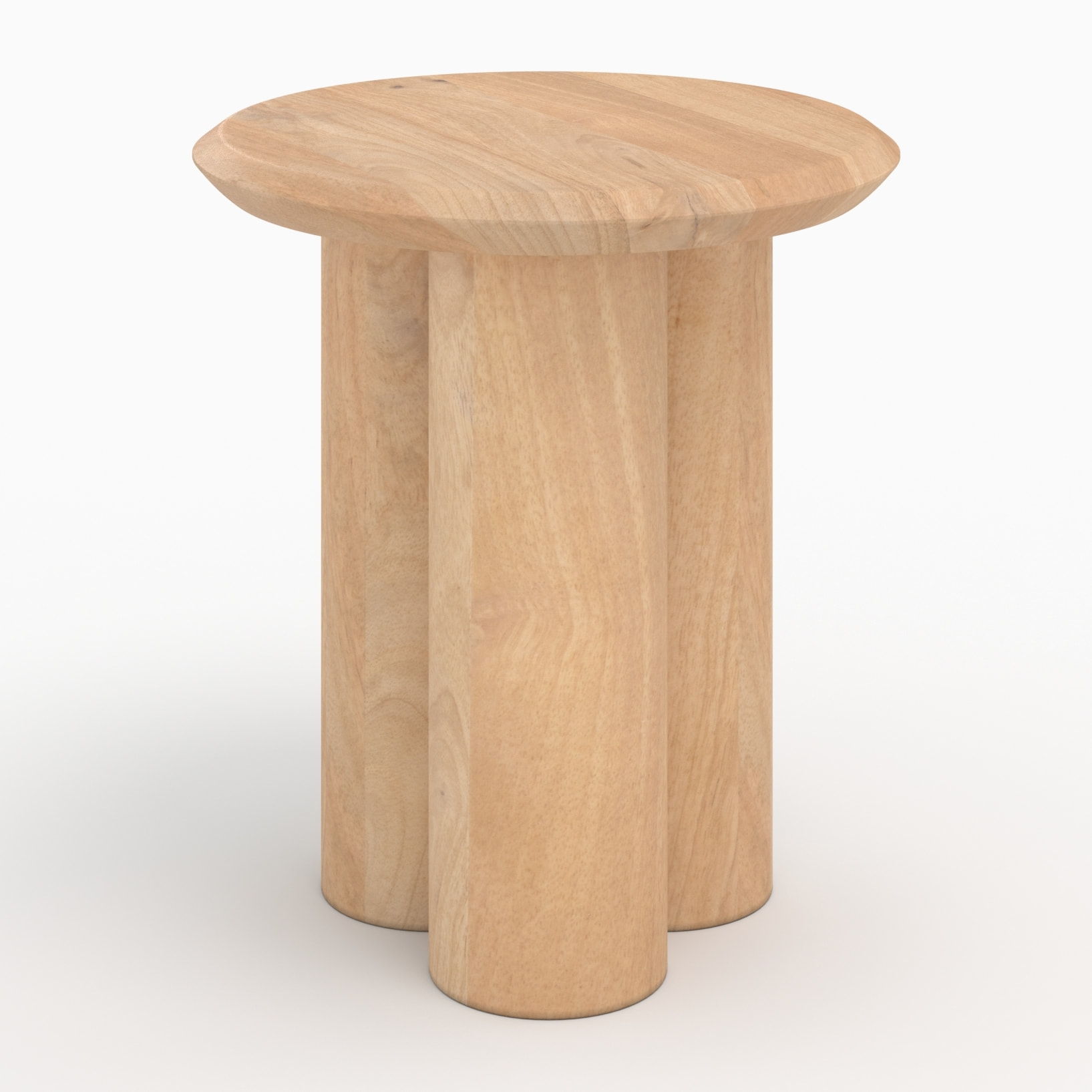 Table d'appoint en bois de manguier D40 cm - Sacha