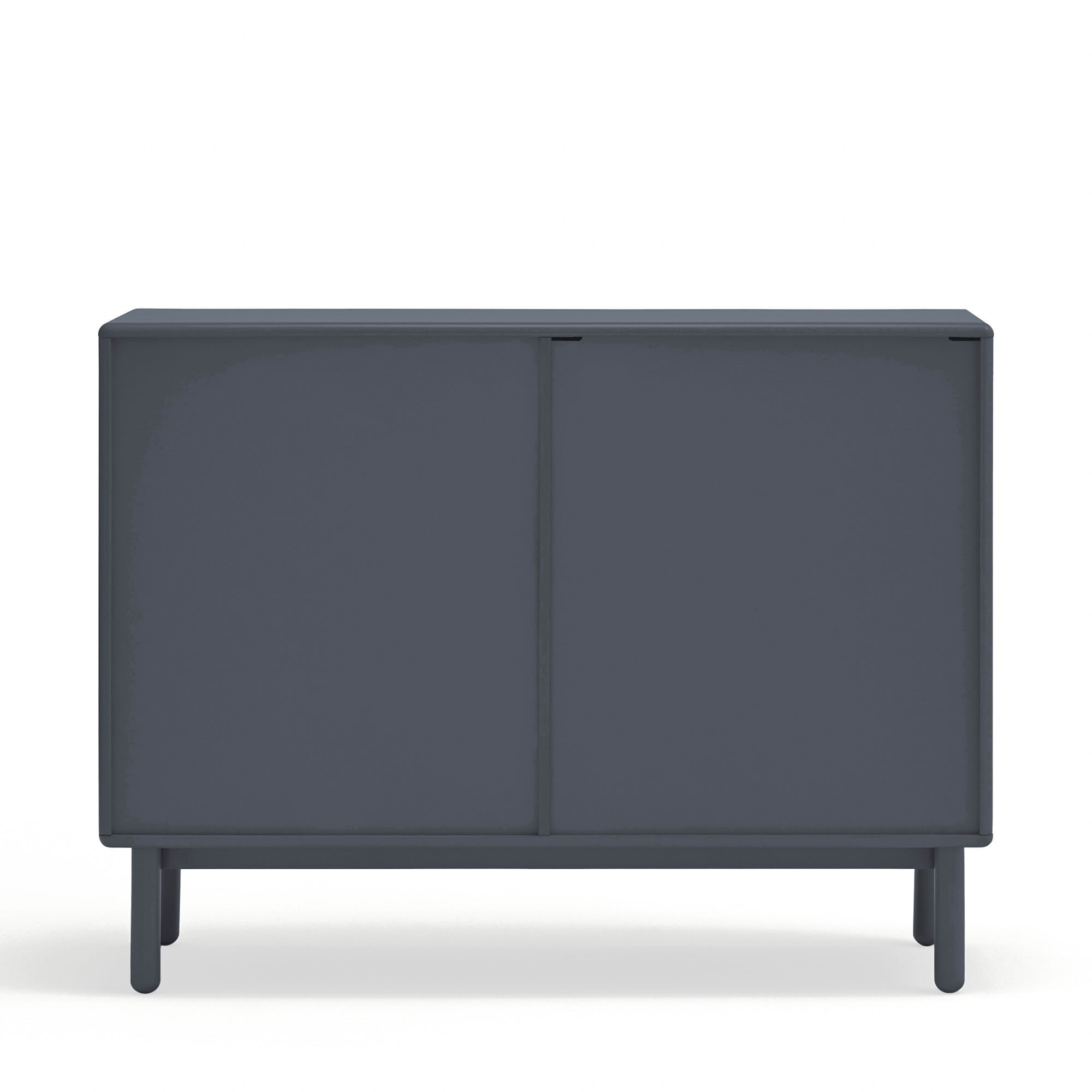 Cómoda Corvo 7 cajones gris antracita
