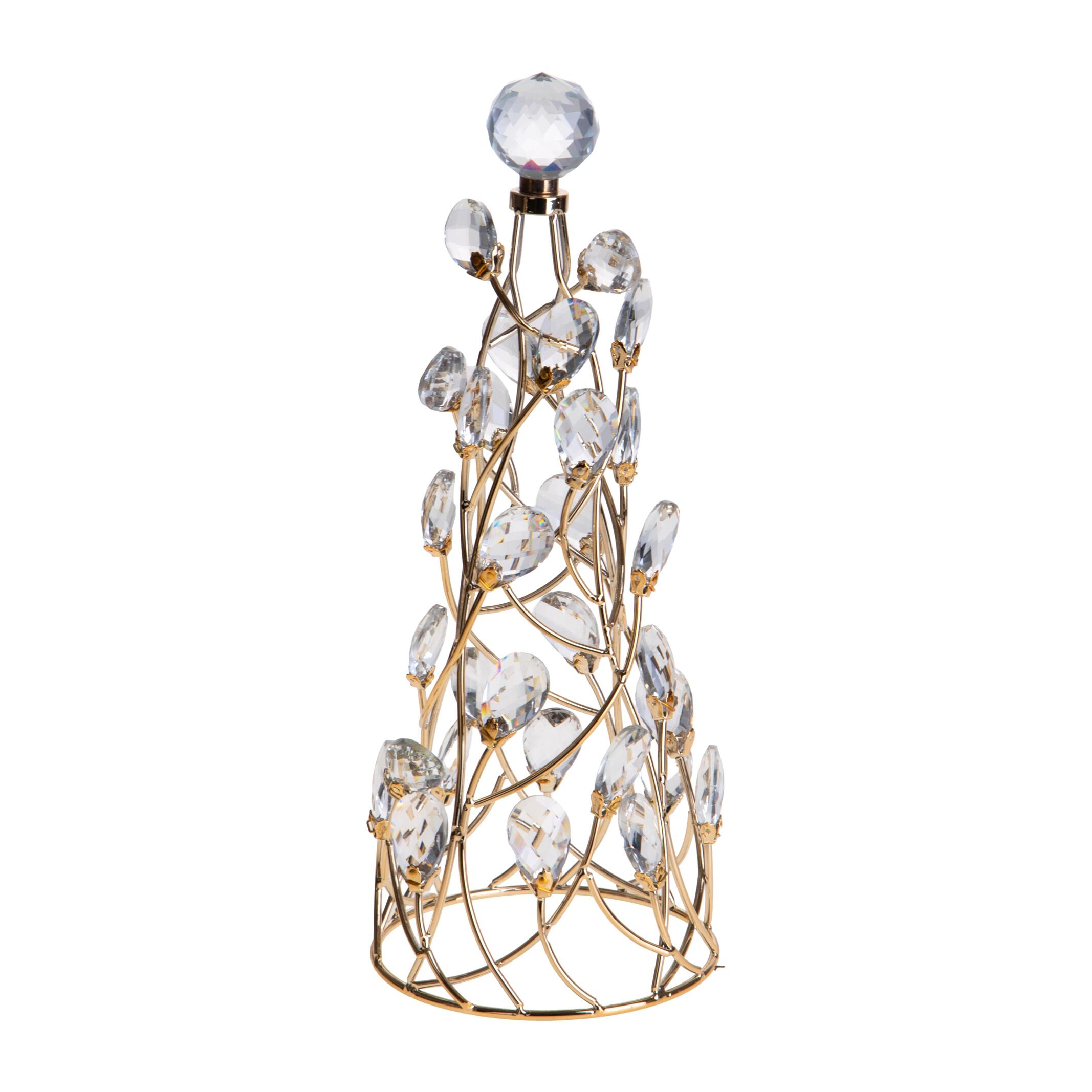 Cono con cristalli - Pezzi 1 - ORO - Bianchi Dino SpA