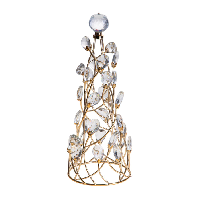 Cono con cristalli - Pezzi 1 - ORO - Bianchi Dino SpA