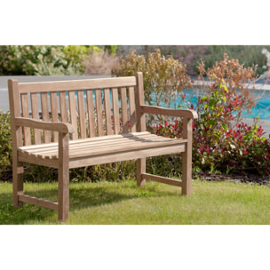 HARRIS - Banc de jardin Java en bois Teck