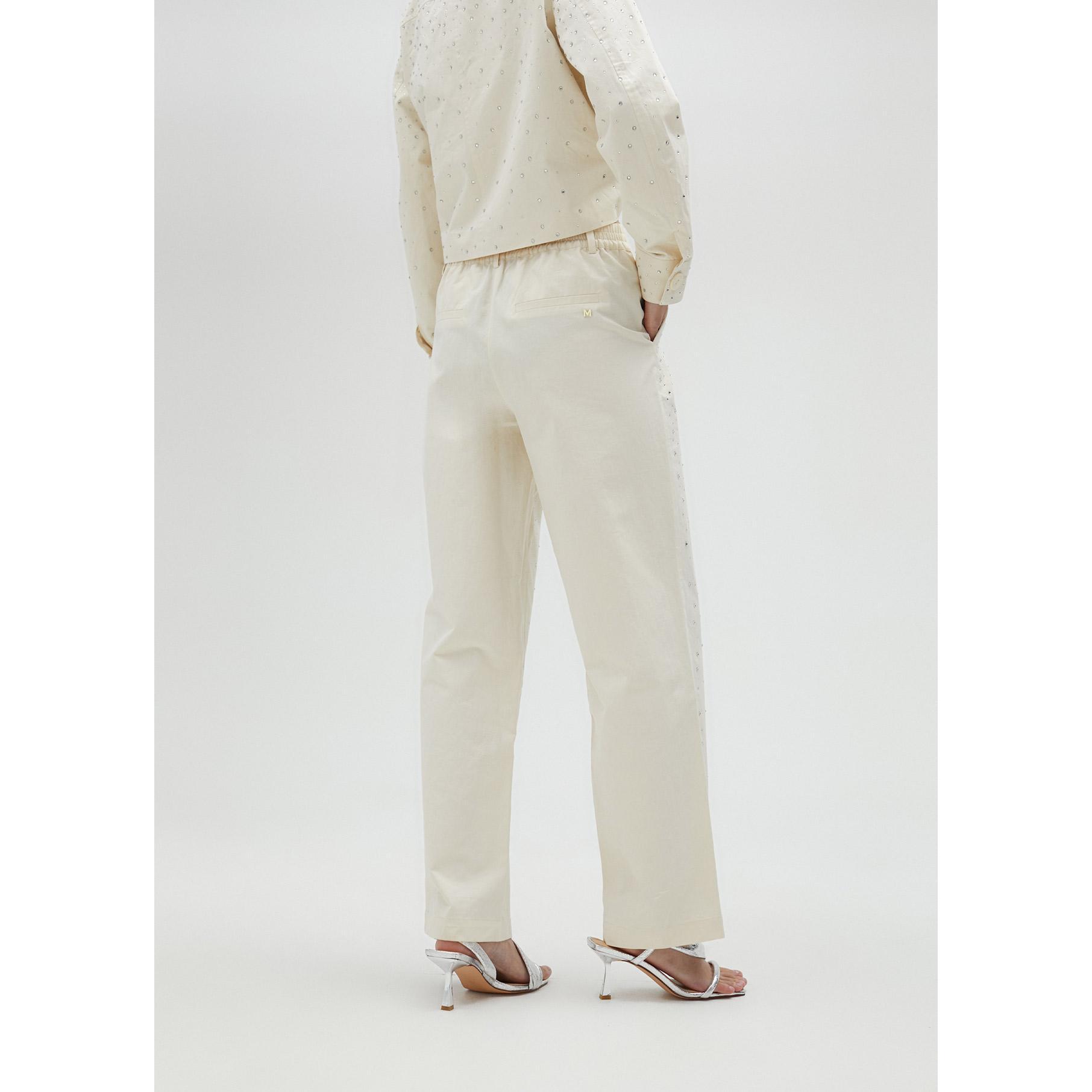 Pantaloni dettagli strass