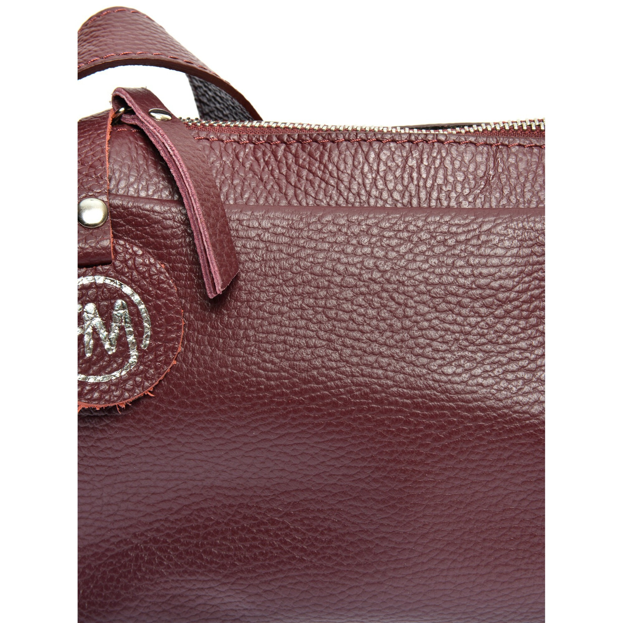 Borsa a tracolla Roberta M Bordeaux