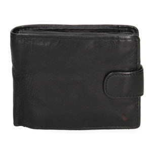 Portafoglio uomo in vera pelle - Modello False - Casual - 12.5 x 10.0 x 2.5 cm