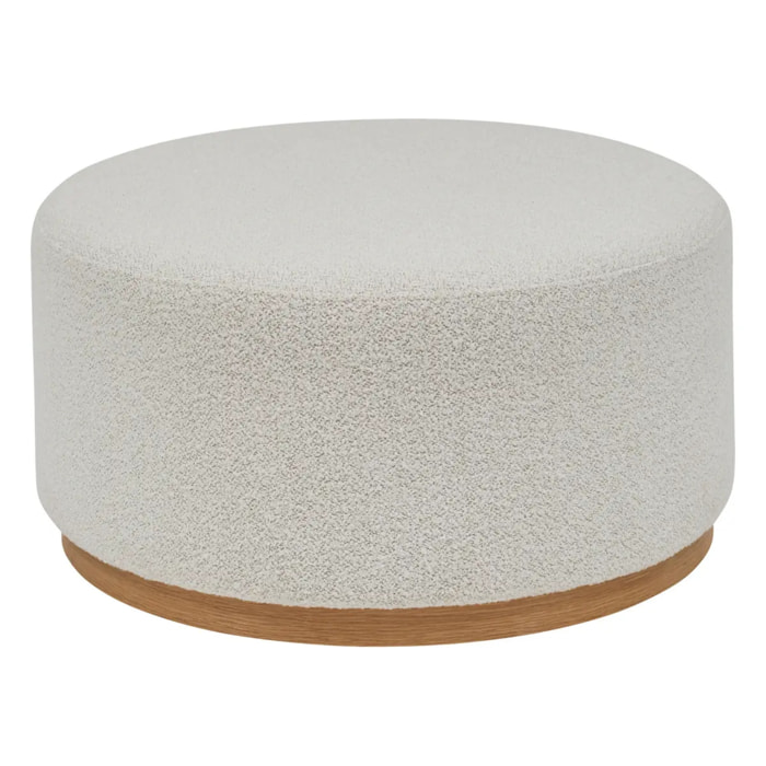 Pouf XL Nesky blanc