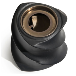 Nizza - Camino a bioetanolo da tavolo per interni ed esterni Ø14,5 x H46,5 cm