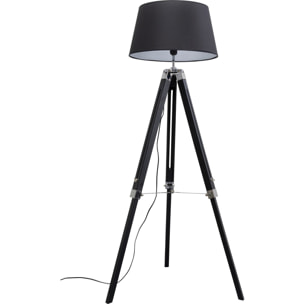 Lampadaire Raquette 144cm noir Kare Design