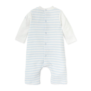 Pelele . - Azul cielo