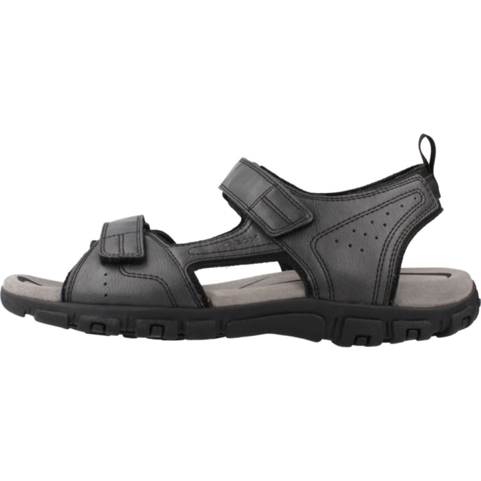 Sandalias Hombre de la marca GEOX  modelo UOMO SANDAL STRADA Black