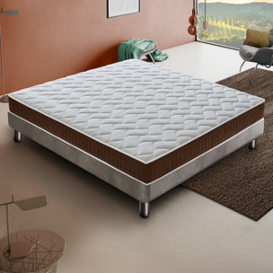 Materasso 150x200 in Memory Foam - Ortopedico - 13 Zone di comfort - Rigidità H3