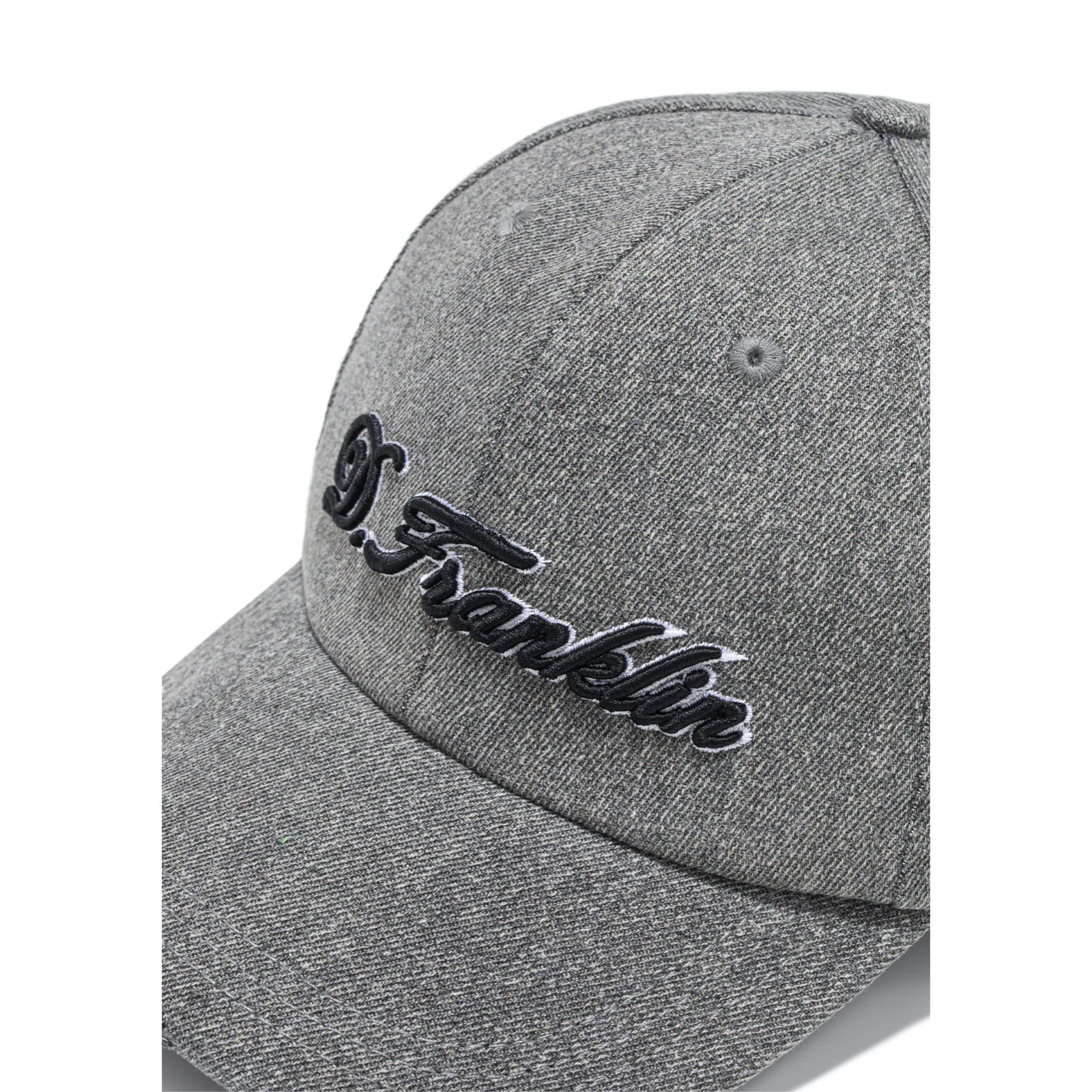 Gorra Logo Denim Negro